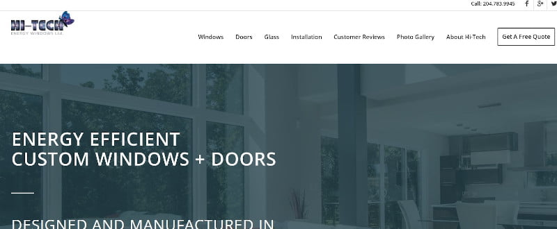 Hi-Tech Energy Windows and Doors